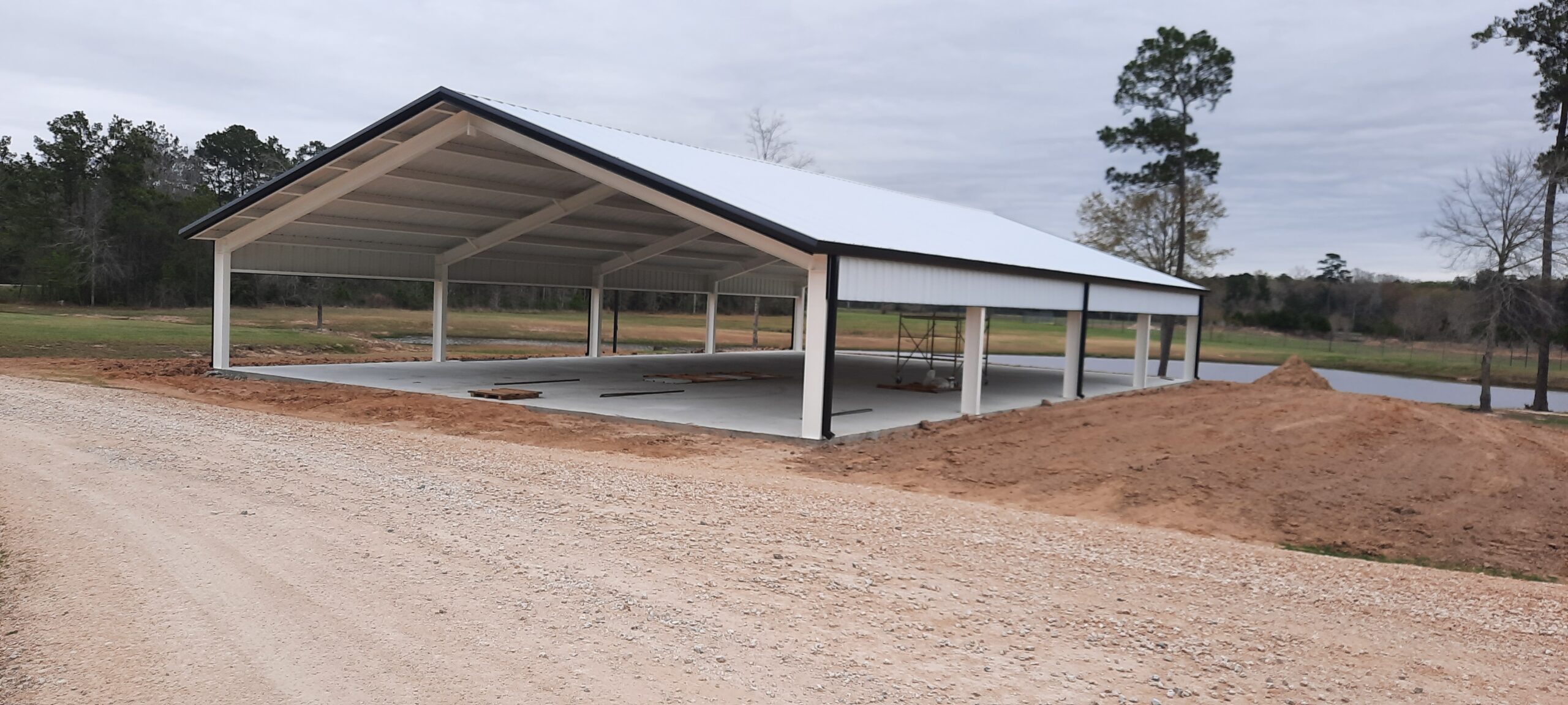 Instrument rack and structural support frame fabricated for process facility in Baytown Texas